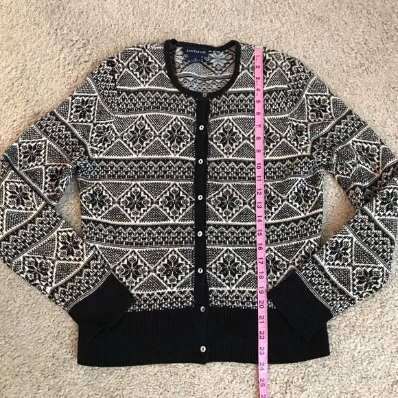 AnnTaylor vintage merino wool cardi - Picture 12 of 12
